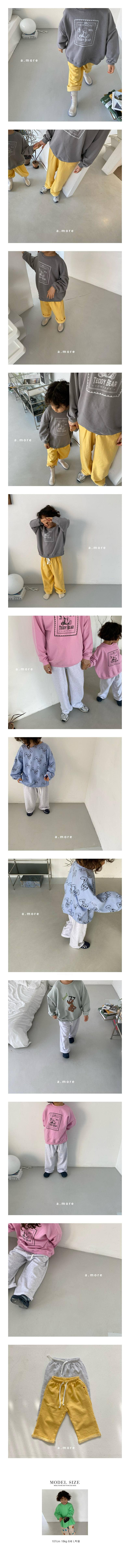 AMORE - Korean Children Fashion - #Kfashion4kids - Mom Roll Up Pants