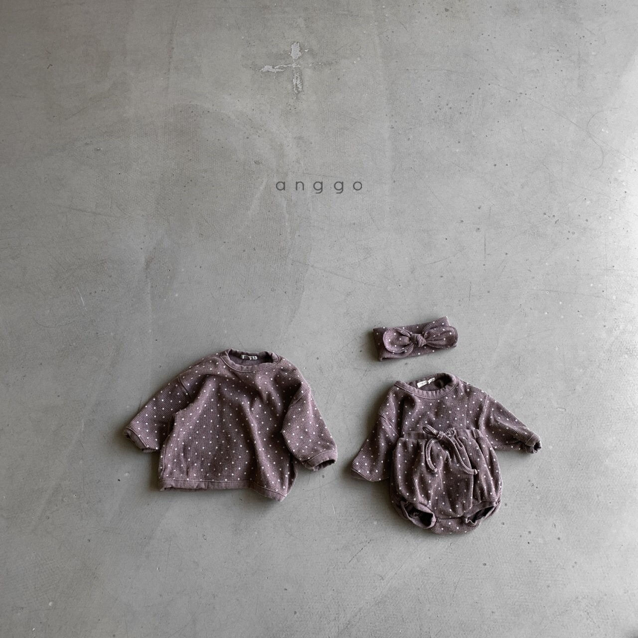 ANGGO - Korean Children Fashion - #Kfashion4kids - Bebe Cereal Top Bloomer Set - 6