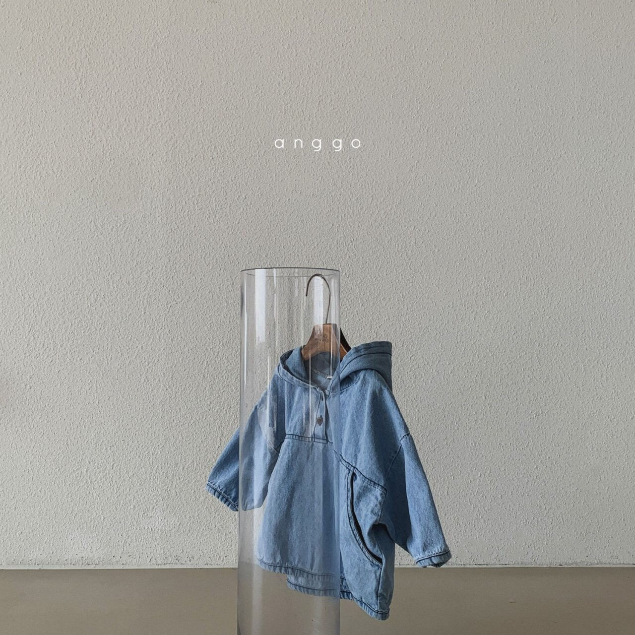 ANGGO - Korean Children Fashion - #Kfashion4kids - Soda Denim Anorak - 3