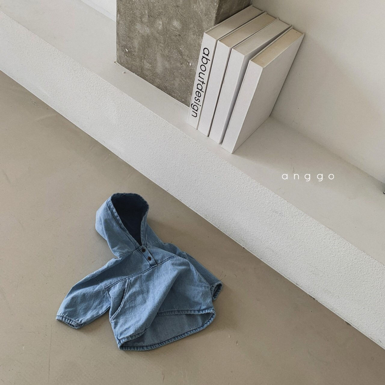 ANGGO - Korean Children Fashion - #Kfashion4kids - Soda Denim Anorak - 5