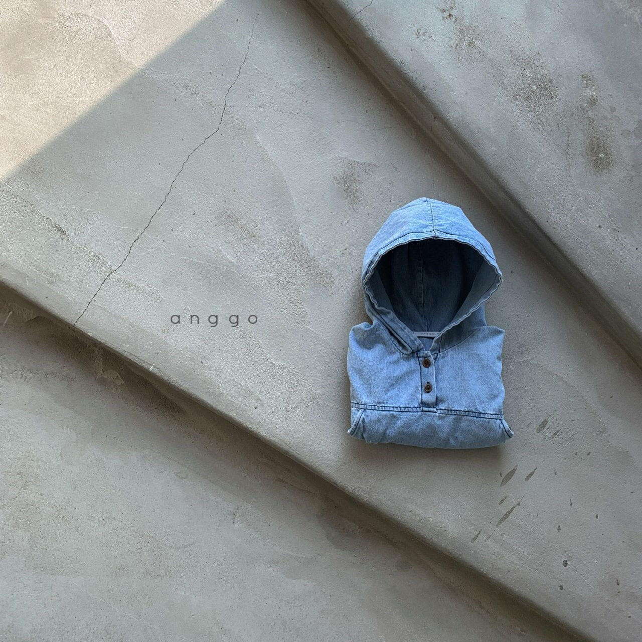 ANGGO - Korean Children Fashion - #Kfashion4kids - Soda Denim Anorak - 7