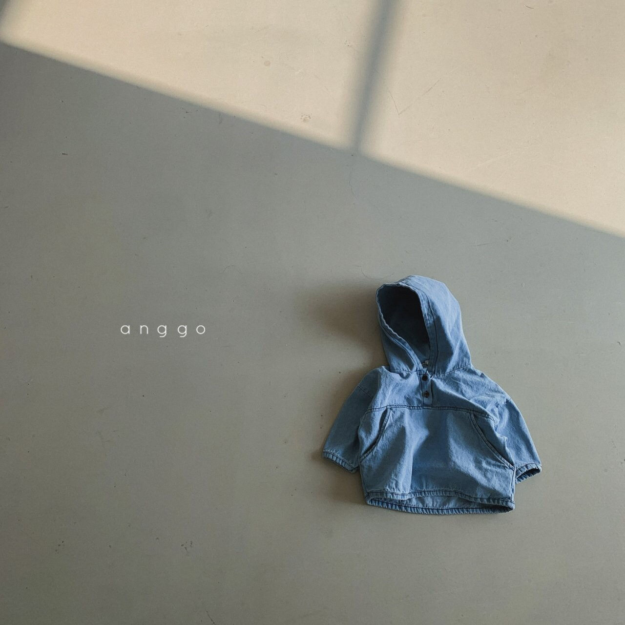 ANGGO - Korean Children Fashion - #Kfashion4kids - Soda Denim Anorak - 9