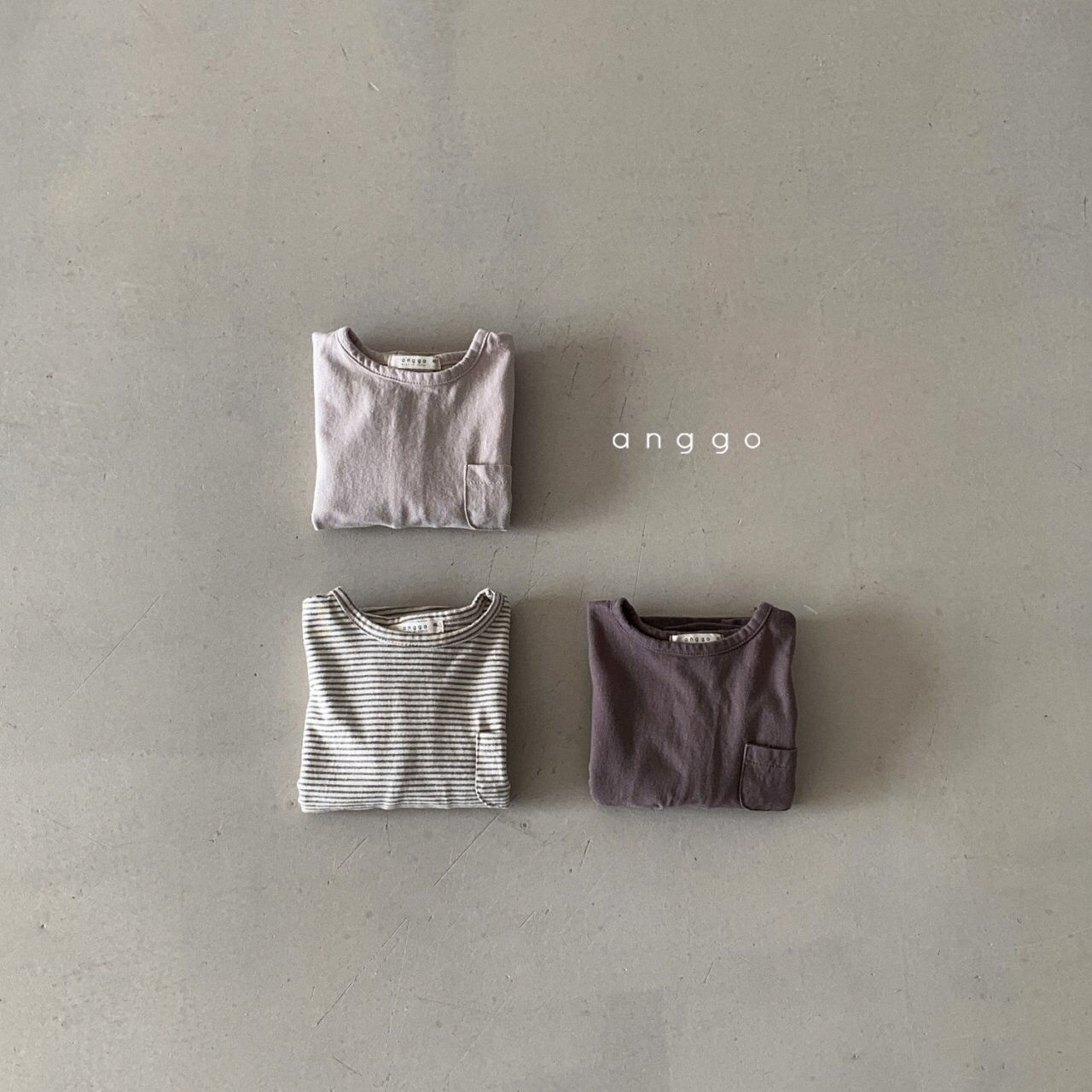 ANGGO - Korean Children Fashion - #Kfashion4kids - Toffee Nut Tee - 6