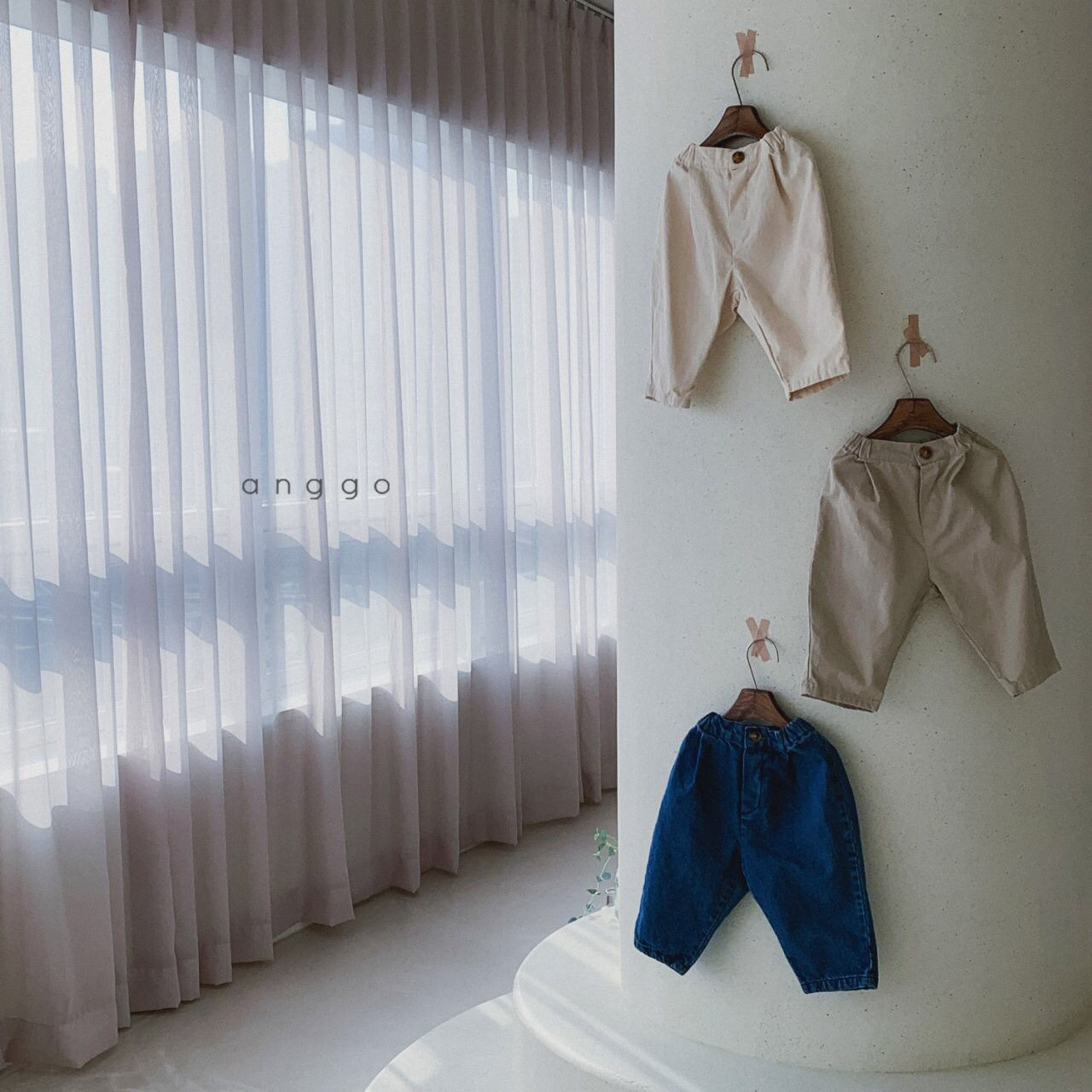 ANGGO - Korean Children Fashion - #Kfashion4kids - Cashew Nut Pants