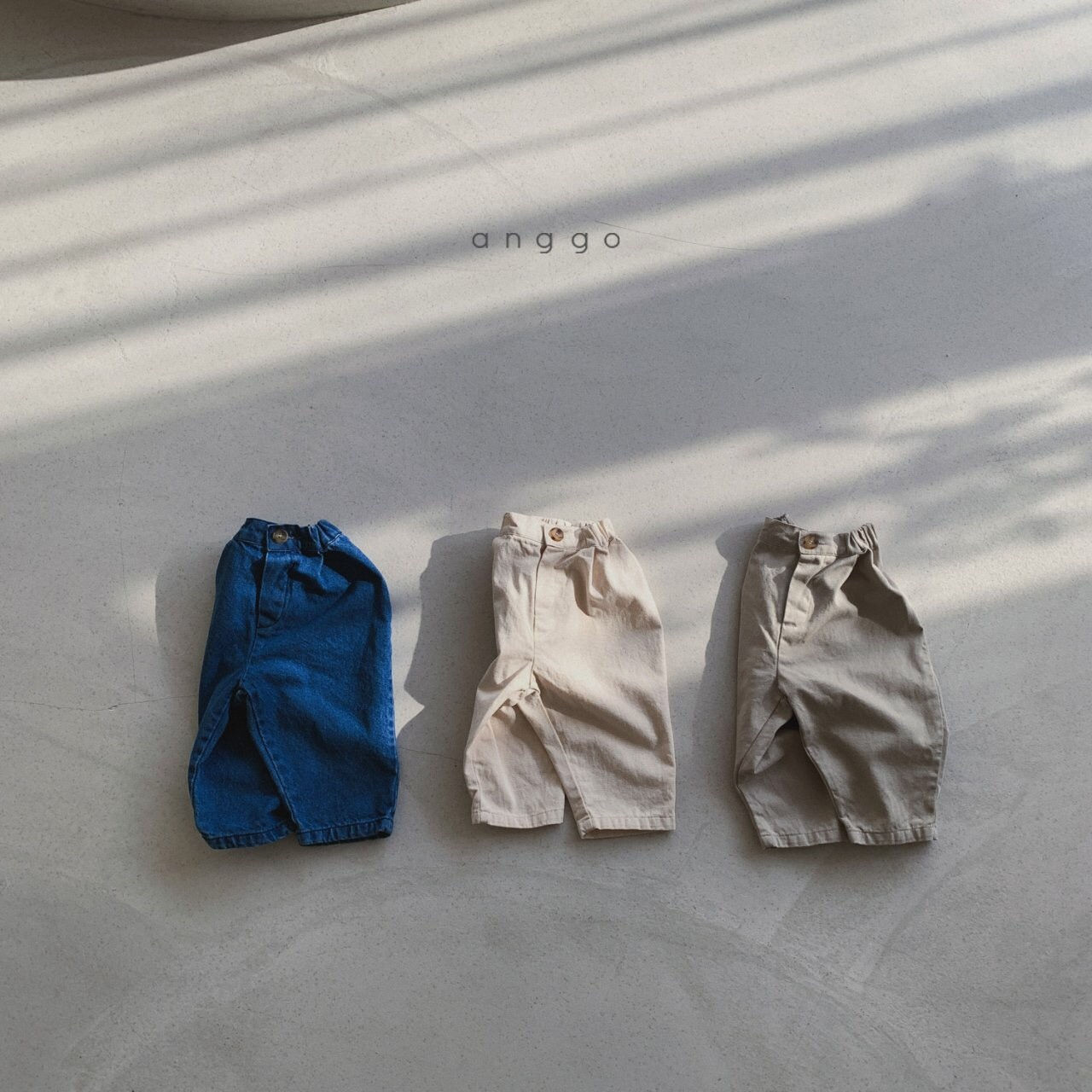ANGGO - Korean Children Fashion - #Kfashion4kids - Cashew Nut Pants - 3