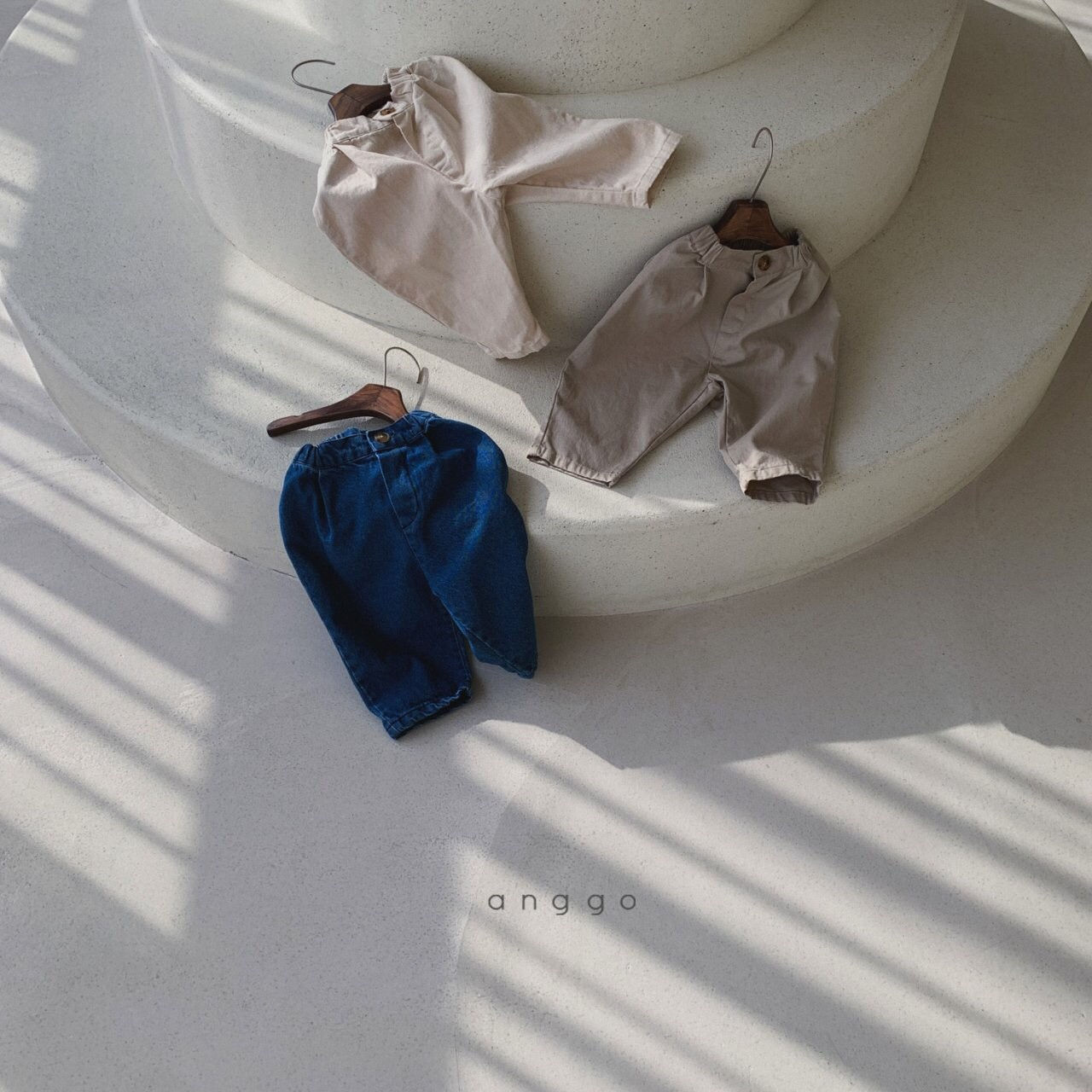 ANGGO - Korean Children Fashion - #Kfashion4kids - Cashew Nut Pants - 5