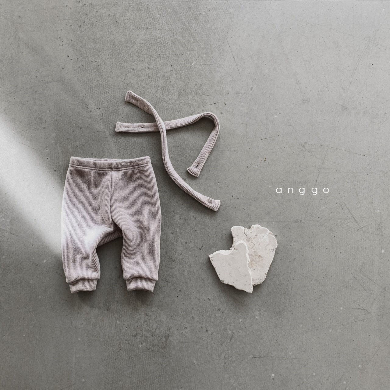 ANGGO - Korean Children Fashion - #Kfashion4kids - Pompom Overalls - 5