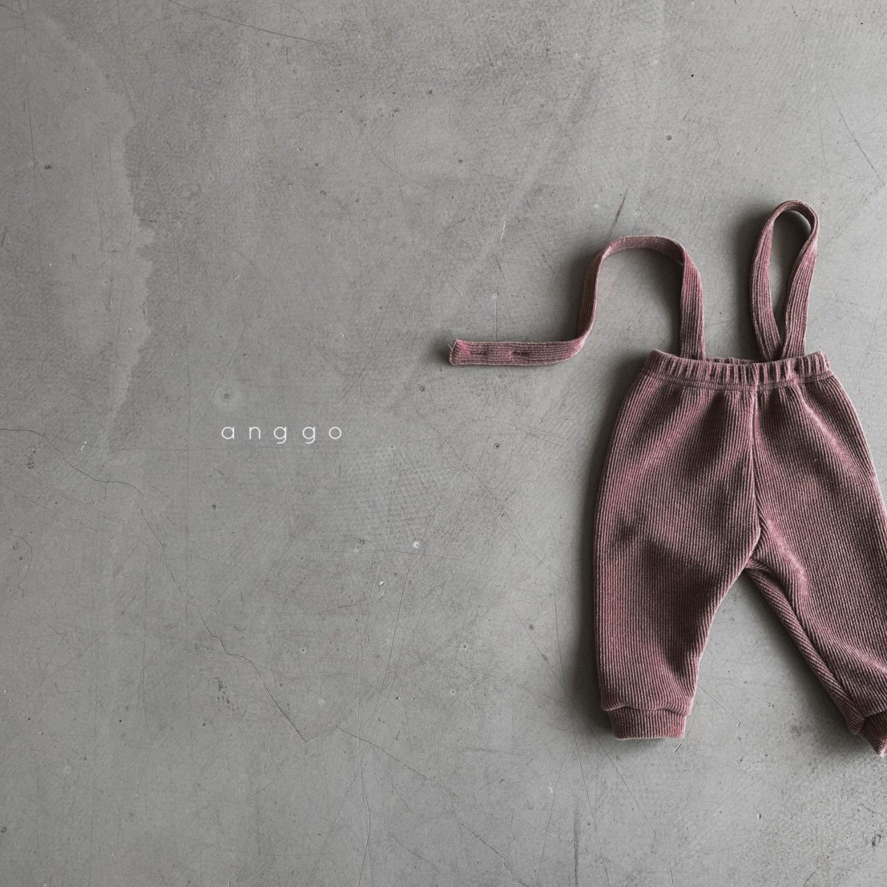 ANGGO - Korean Children Fashion - #Kfashion4kids - Pompom Overalls - 7