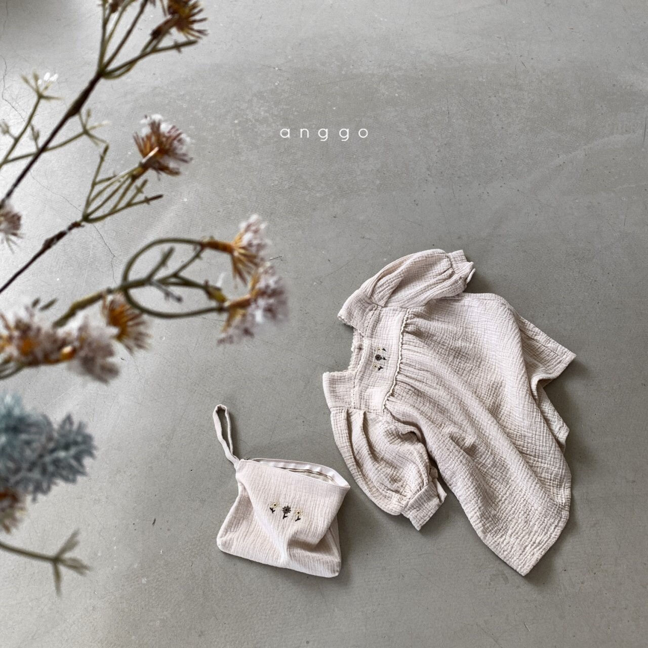 ANGGO - Korean Children Fashion - #Kfashion4kids - Rapeseed Pouch - 3