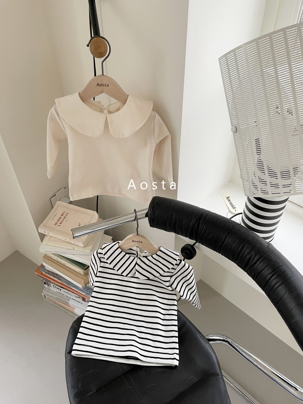 AOSTA - Korean Children Fashion - #Kfashion4kids - Collar Tee
