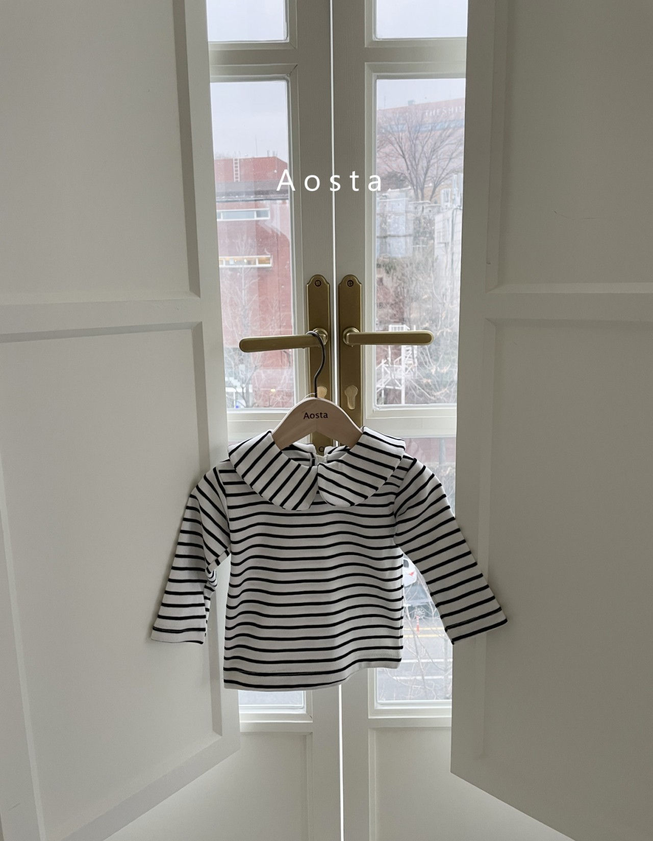 AOSTA - Korean Children Fashion - #Kfashion4kids - Collar Tee - 3