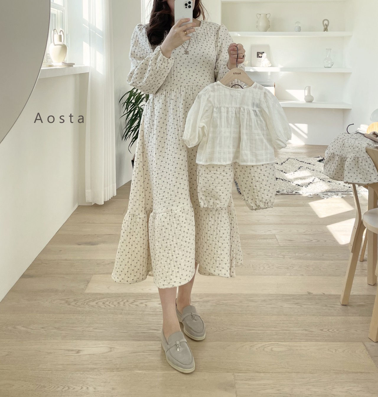 AOSTA - Korean Children Fashion - #Kfashion4kids - Avec El Mom One-piece - 3