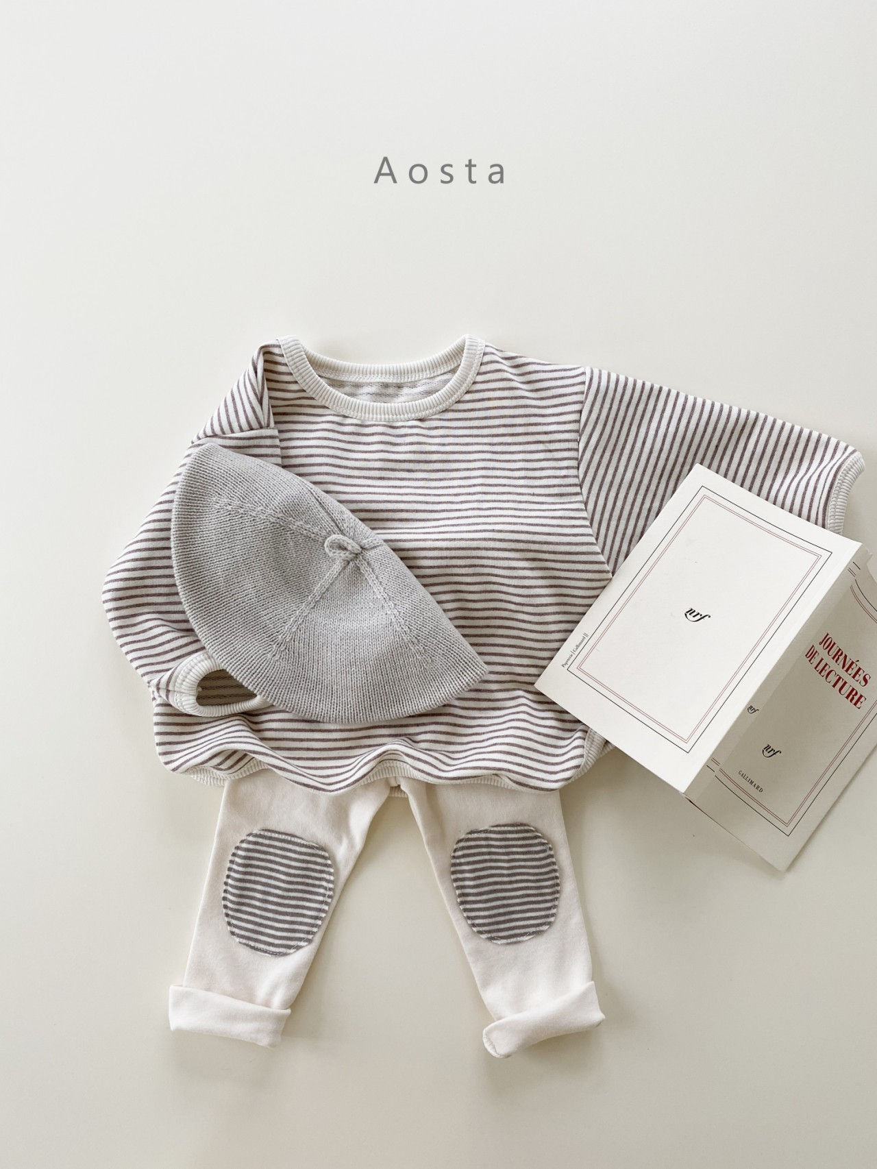 AOSTA - Korean Children Fashion - #Kfashion4kids - Bread Patch Leggings - 9