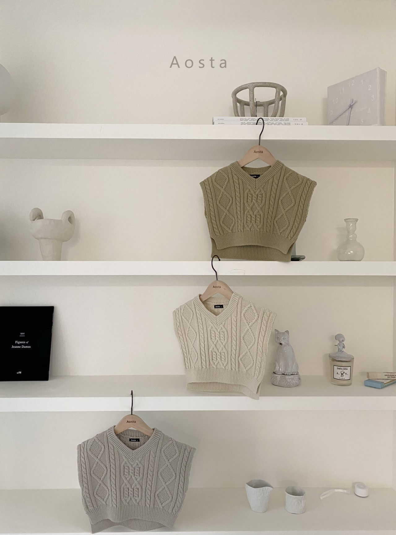 AOSTA - Korean Children Fashion - #Kfashion4kids - Tweed Knit Vest - 3
