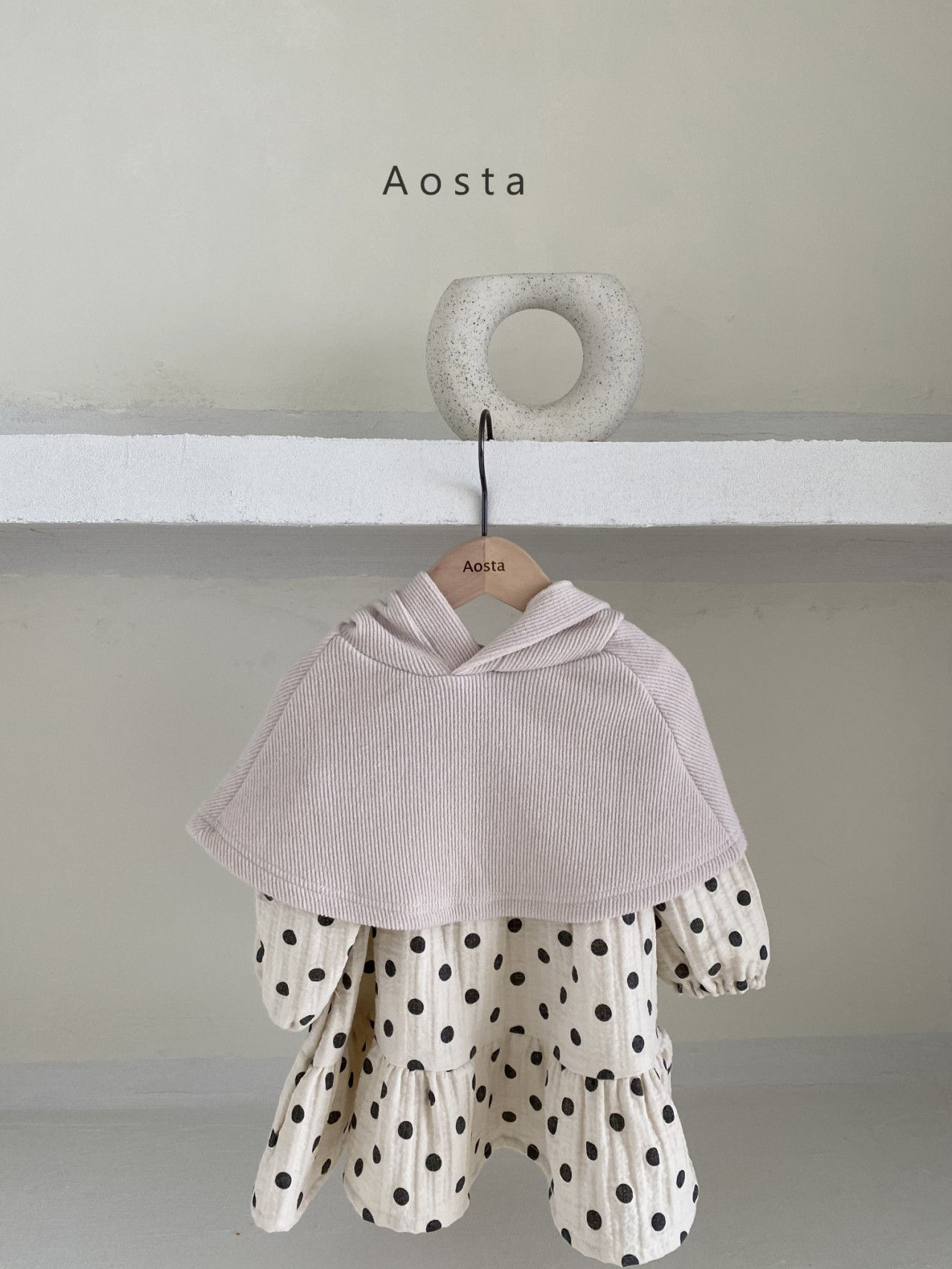 AOSTA - Korean Children Fashion - #Kfashion4kids - Bear Cape  - 7