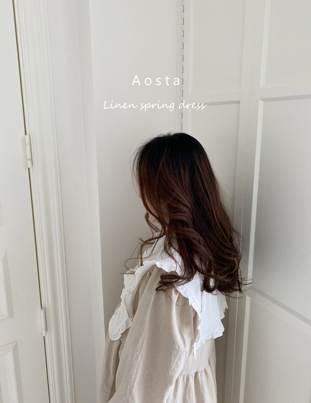 AOSTA - Korean Children Fashion - #Kfashion4kids - Bask Collar Mom One-piece - 2
