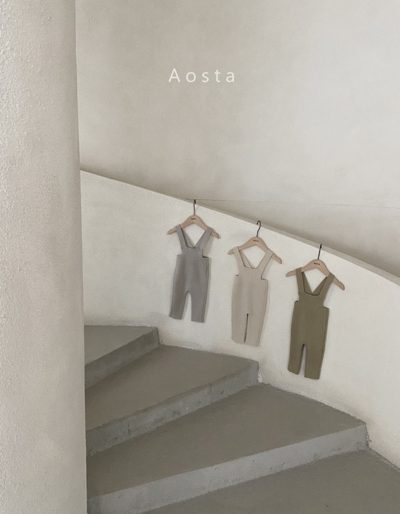 AOSTA - Korean Children Fashion - #Kfashion4kids - Little Knit Overalls