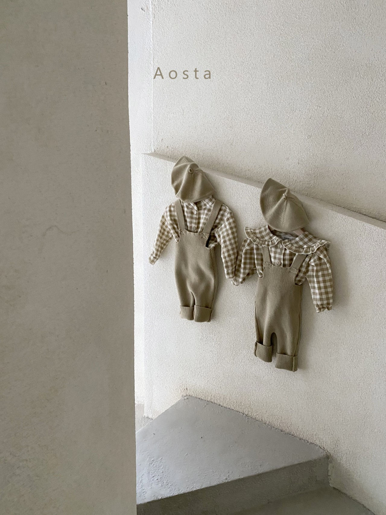 AOSTA - Korean Children Fashion - #Kfashion4kids - Little Knit Overalls - 11