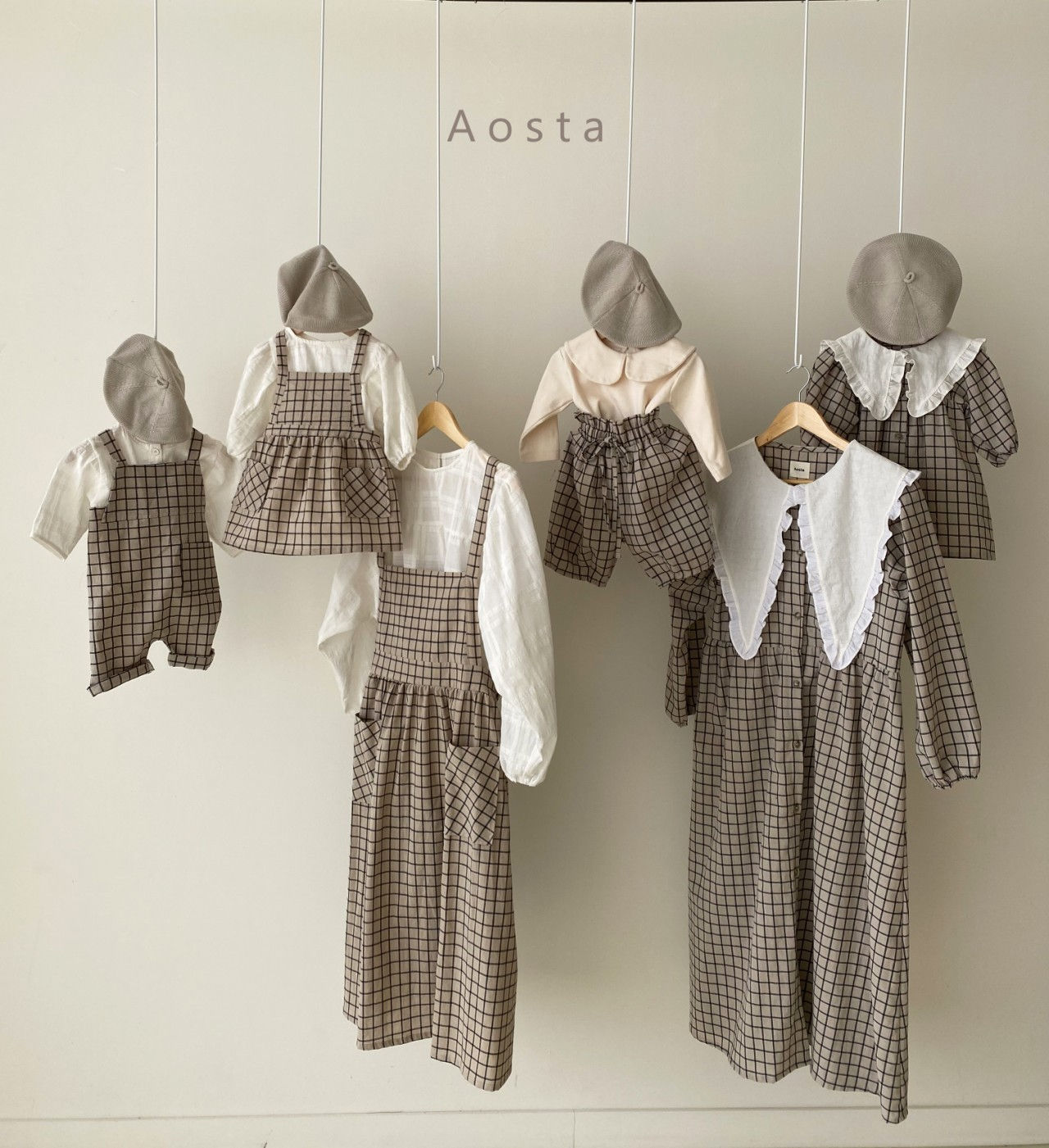 AOSTA - Korean Children Fashion - #Kfashion4kids - Bask Suspenders Dress - 12