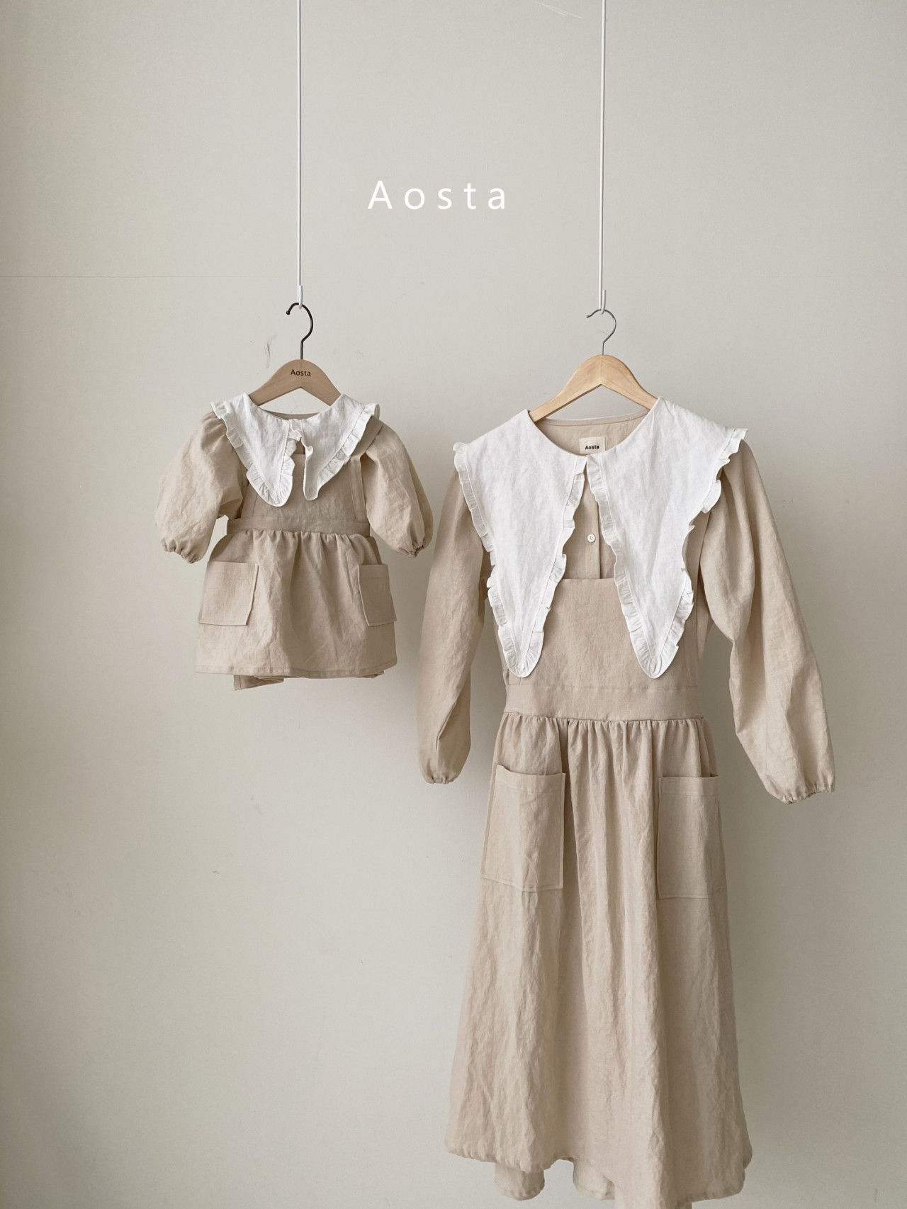 AOSTA - Korean Children Fashion - #Kfashion4kids - Bask Suspenders Dress - 3