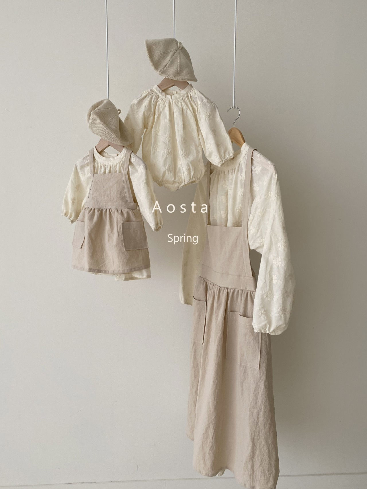 AOSTA - Korean Children Fashion - #Kfashion4kids - Bask Suspenders Dress - 5