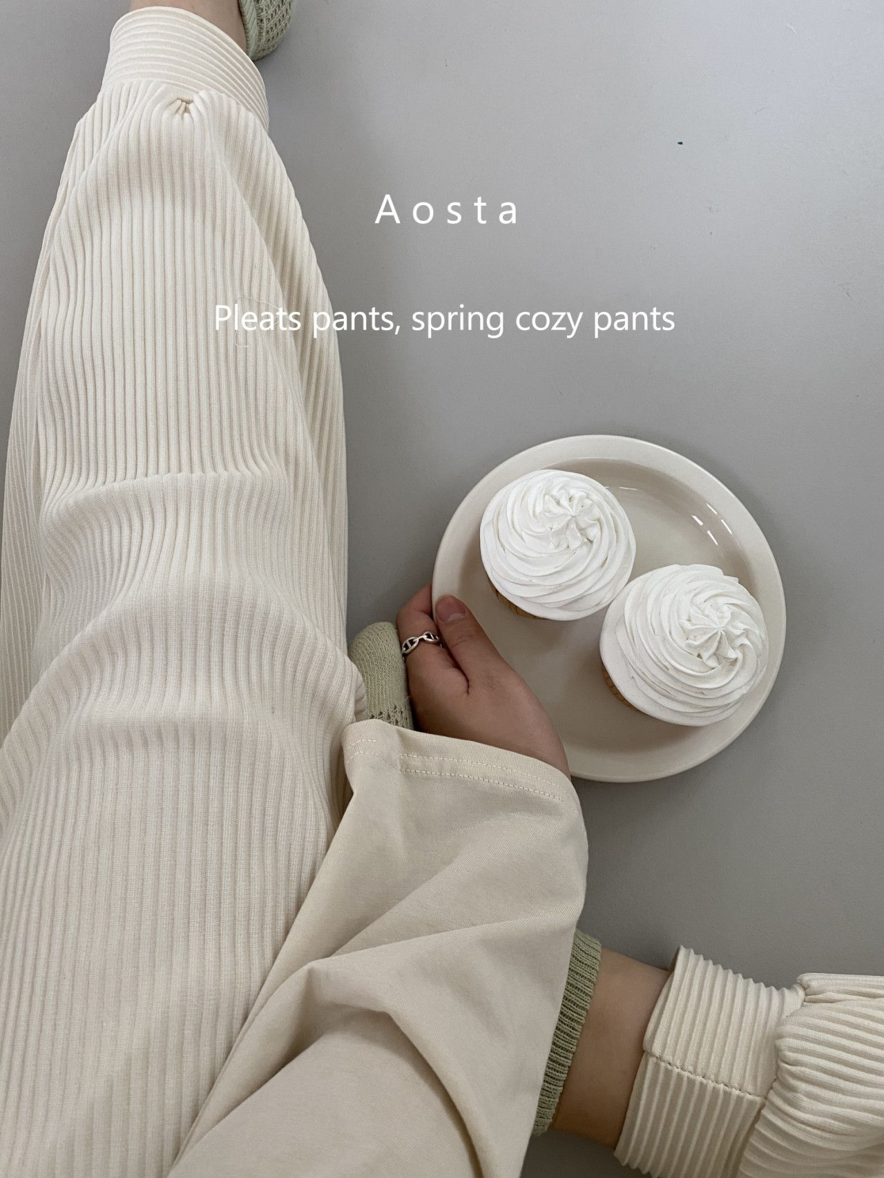 AOSTA - Korean Children Fashion - #Kfashion4kids - Mom Pleats Pants - 8