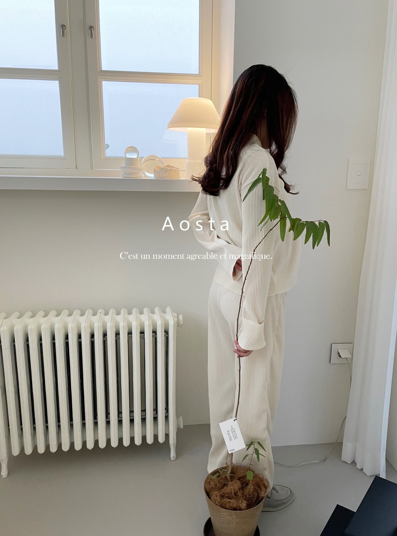 AOSTA - Korean Children Fashion - #Kfashion4kids - Mom Pleats Pants - 9