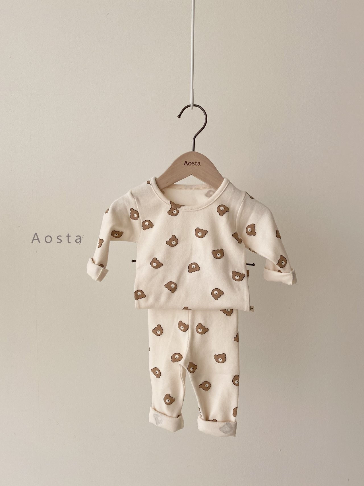 AOSTA - Korean Children Fashion - #Kfashion4kids - Gomgom Bear Homewear - 5