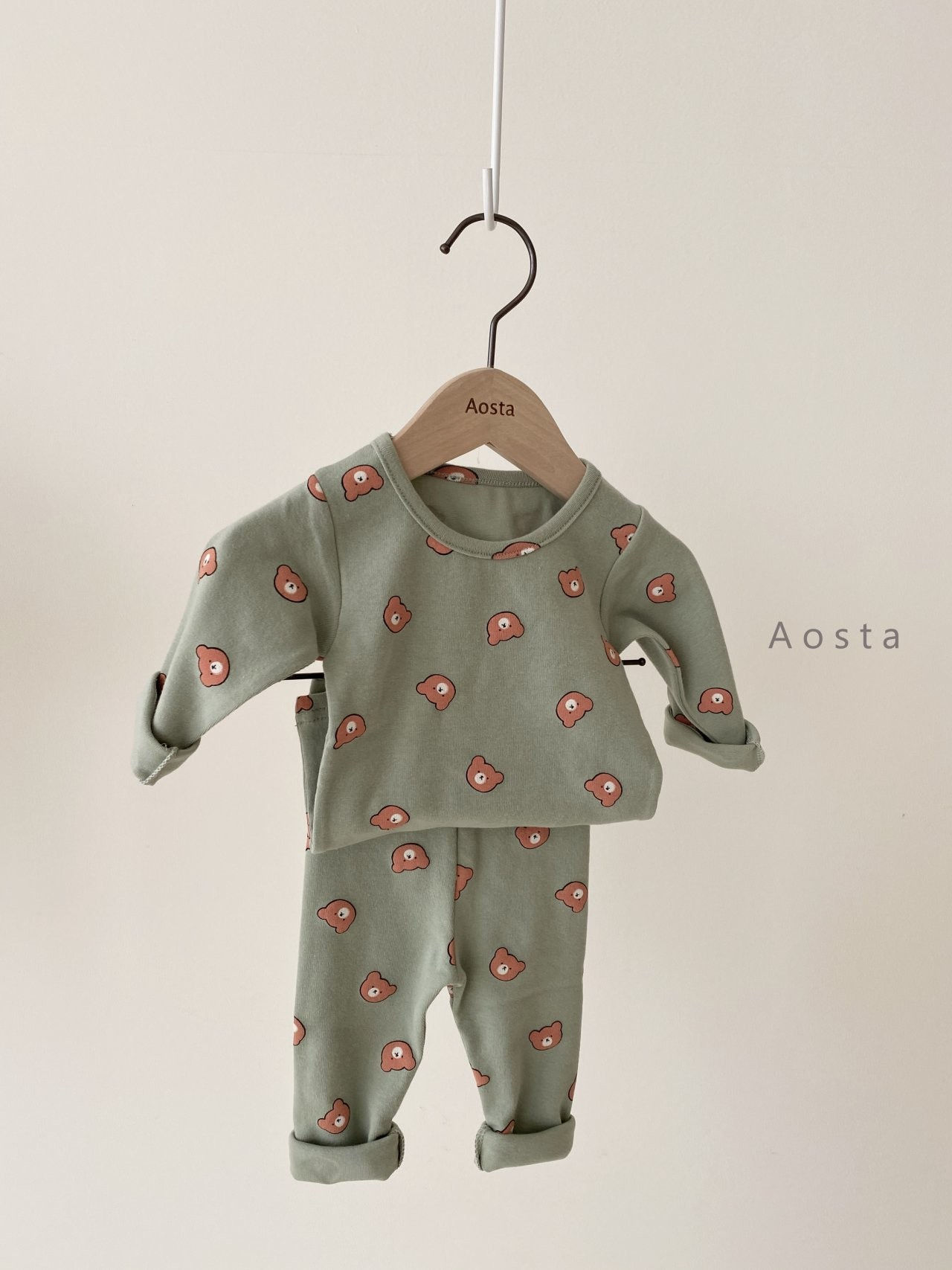 AOSTA - Korean Children Fashion - #Kfashion4kids - Gomgom Bear Homewear - 6