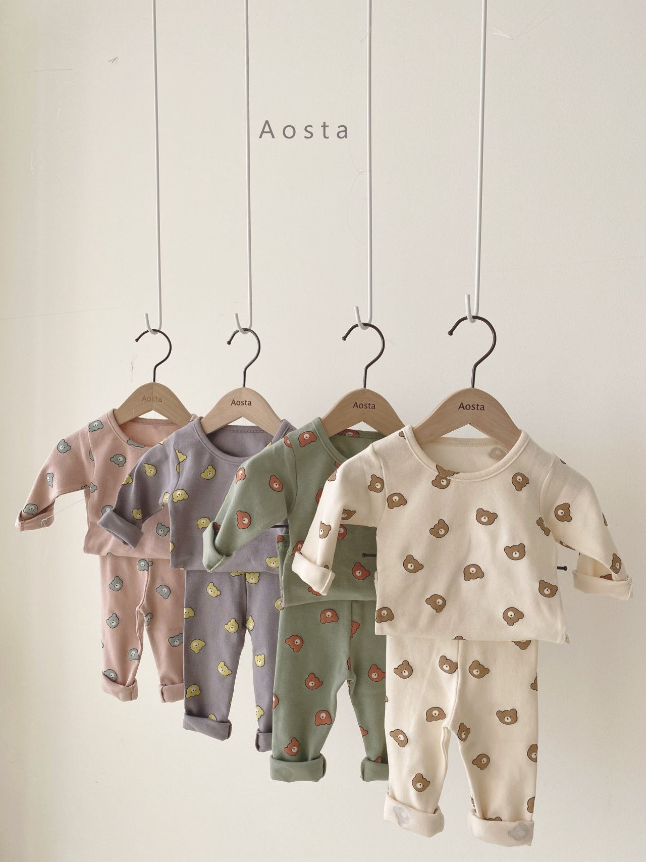 AOSTA - Korean Children Fashion - #Kfashion4kids - Gomgom Bear Homewear - 9