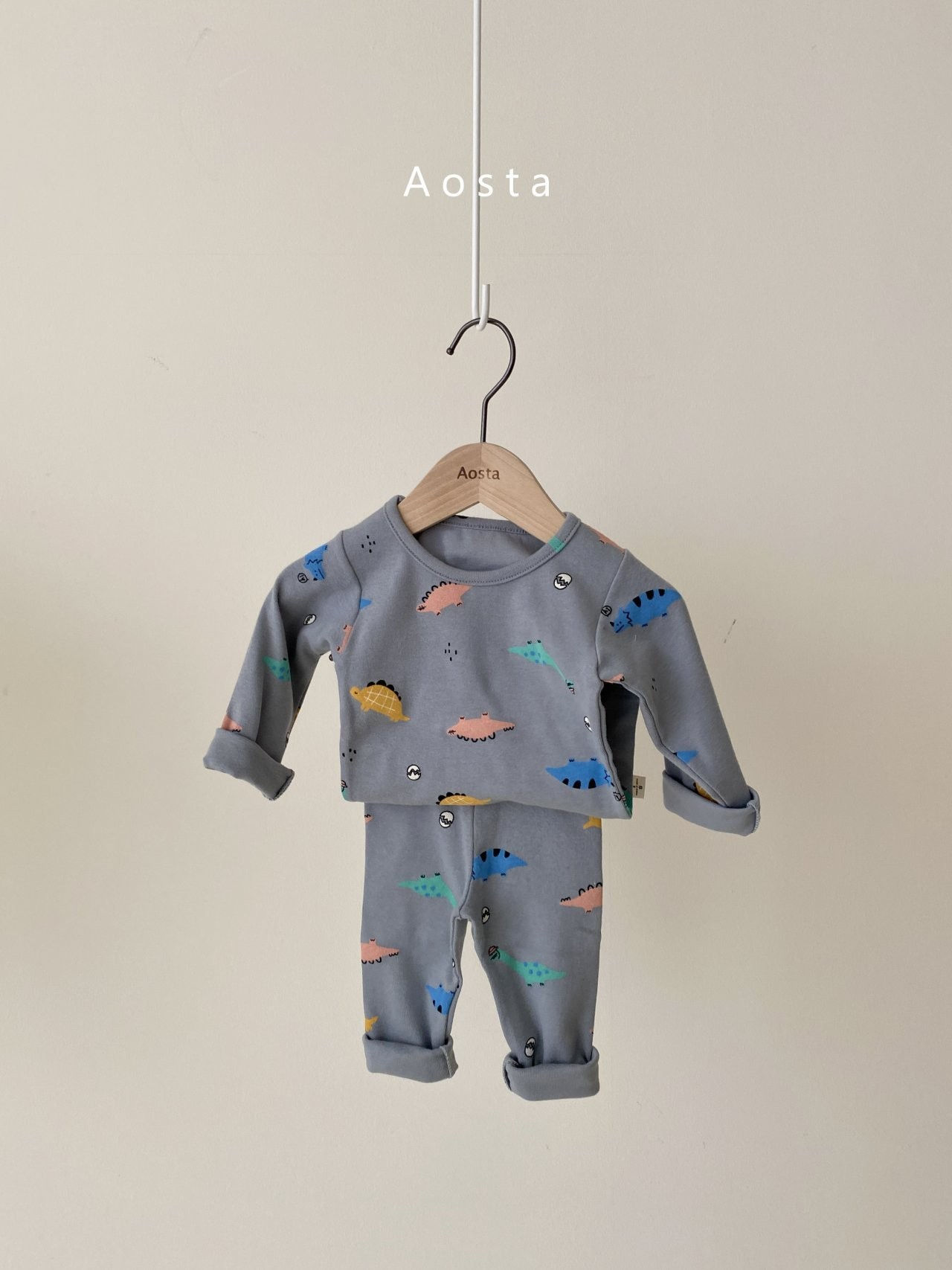 AOSTA - Korean Children Fashion - #Kfashion4kids - Dinosaur Homewear - 4