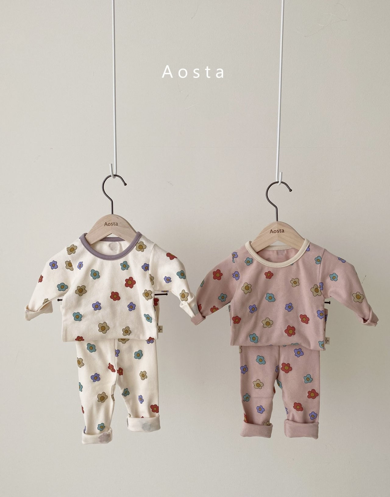 AOSTA - Korean Children Fashion - #Kfashion4kids - Spring Flower Homewear