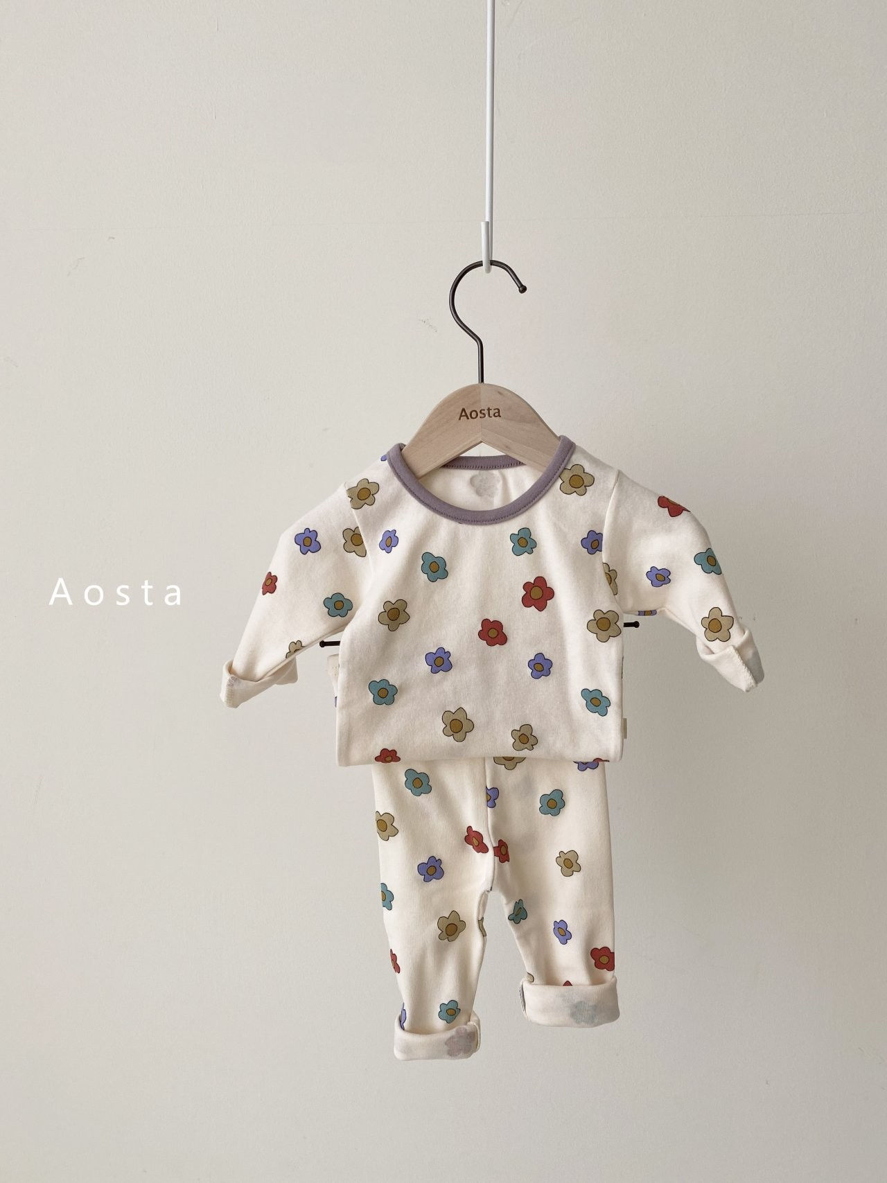 AOSTA - Korean Children Fashion - #Kfashion4kids - Spring Flower Homewear - 2