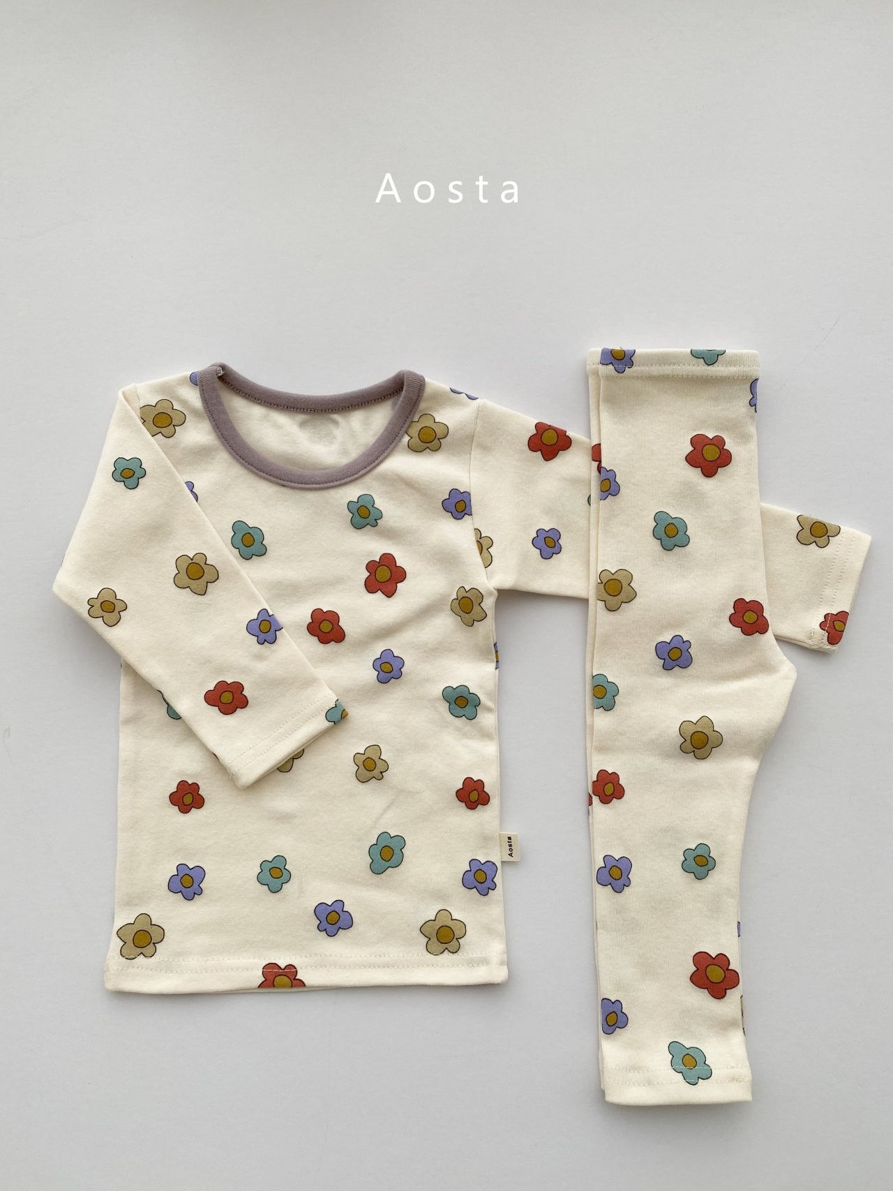 AOSTA - Korean Children Fashion - #Kfashion4kids - Spring Flower Homewear - 3