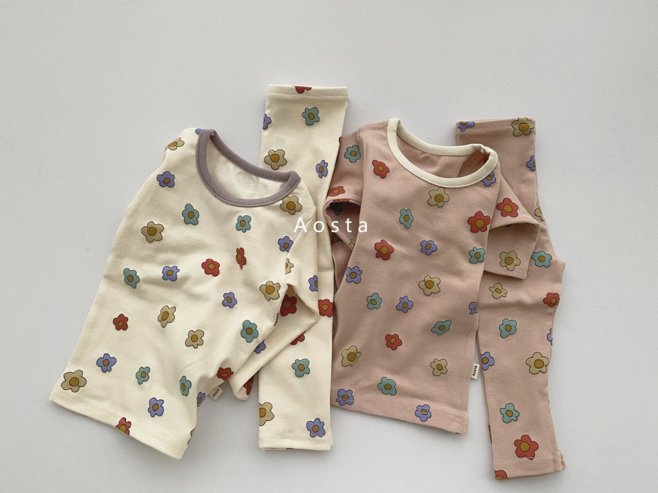 AOSTA - Korean Children Fashion - #Kfashion4kids - Spring Flower Homewear - 6