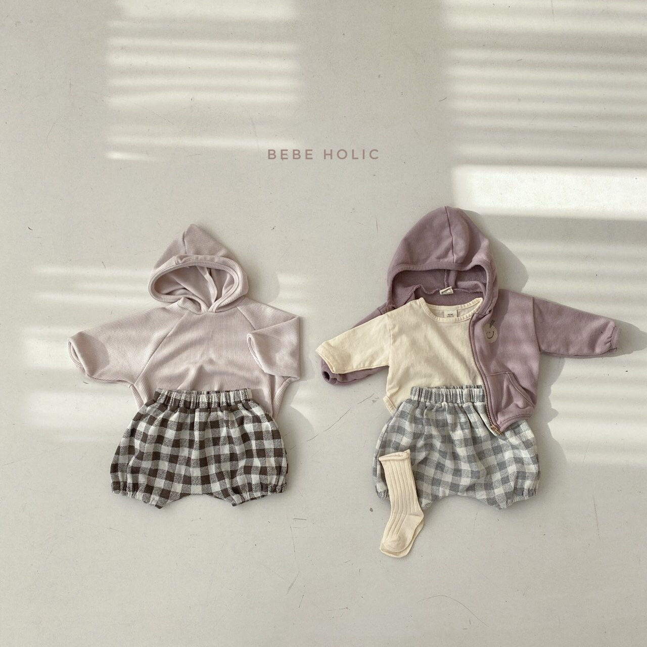 BEBE HOLIC - Korean Children Fashion - #Kfashion4kids - Check Bloomer