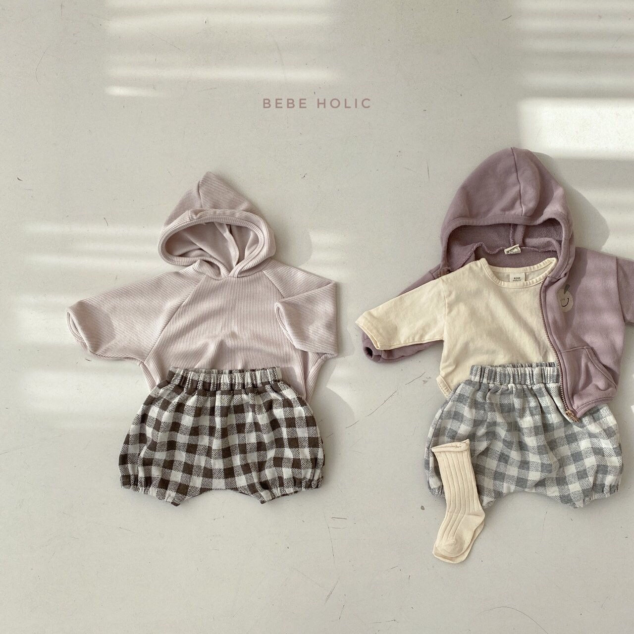 BEBE HOLIC - Korean Children Fashion - #Kfashion4kids - Check Bloomer - 2