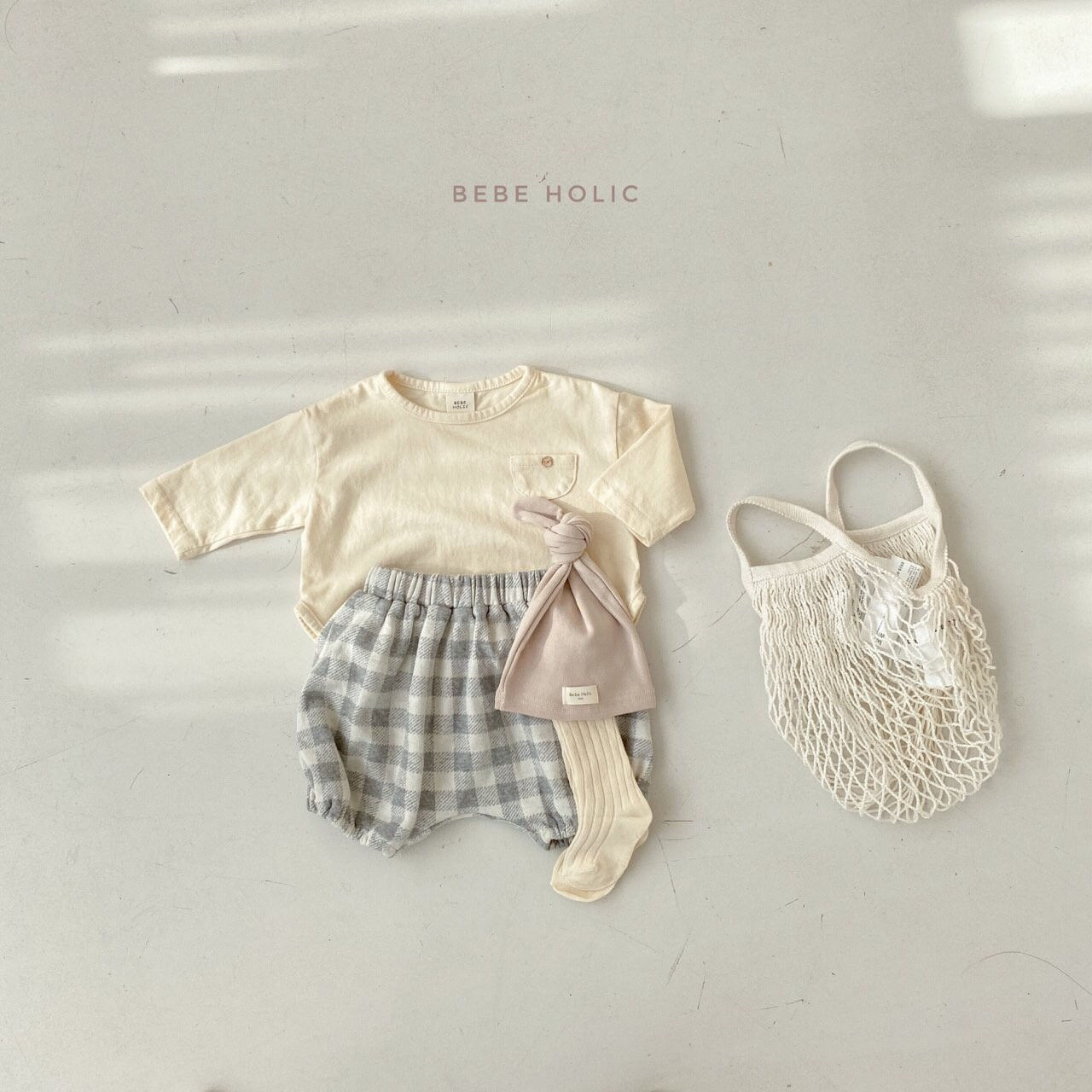 BEBE HOLIC - Korean Children Fashion - #Kfashion4kids - Check Bloomer - 3