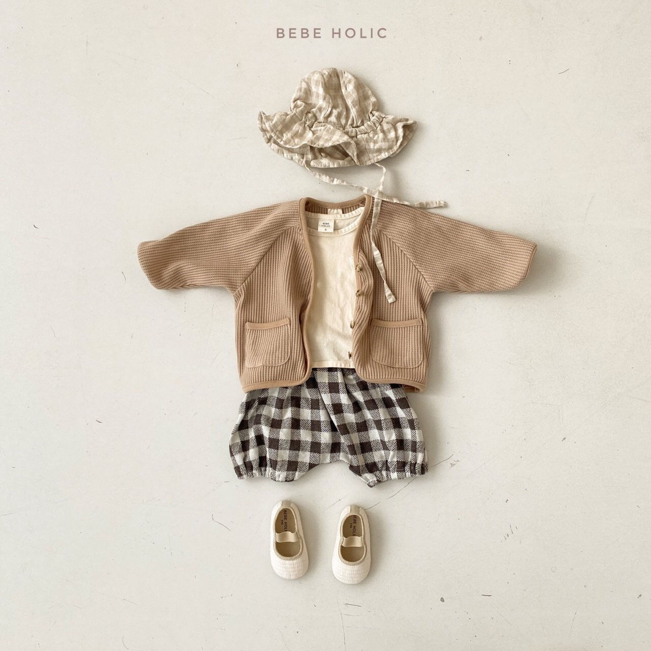 BEBE HOLIC - Korean Children Fashion - #Kfashion4kids - Check Bloomer - 5