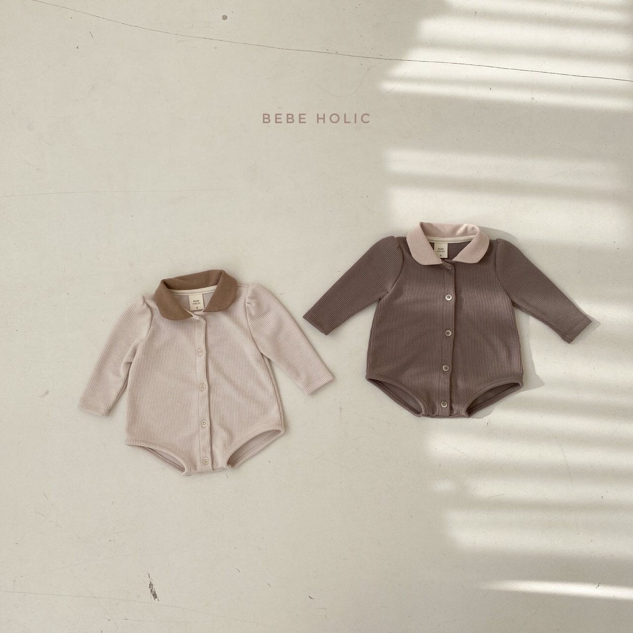 BEBE HOLIC - Korean Children Fashion - #Kfashion4kids - Round Collar Bodysuit - 7
