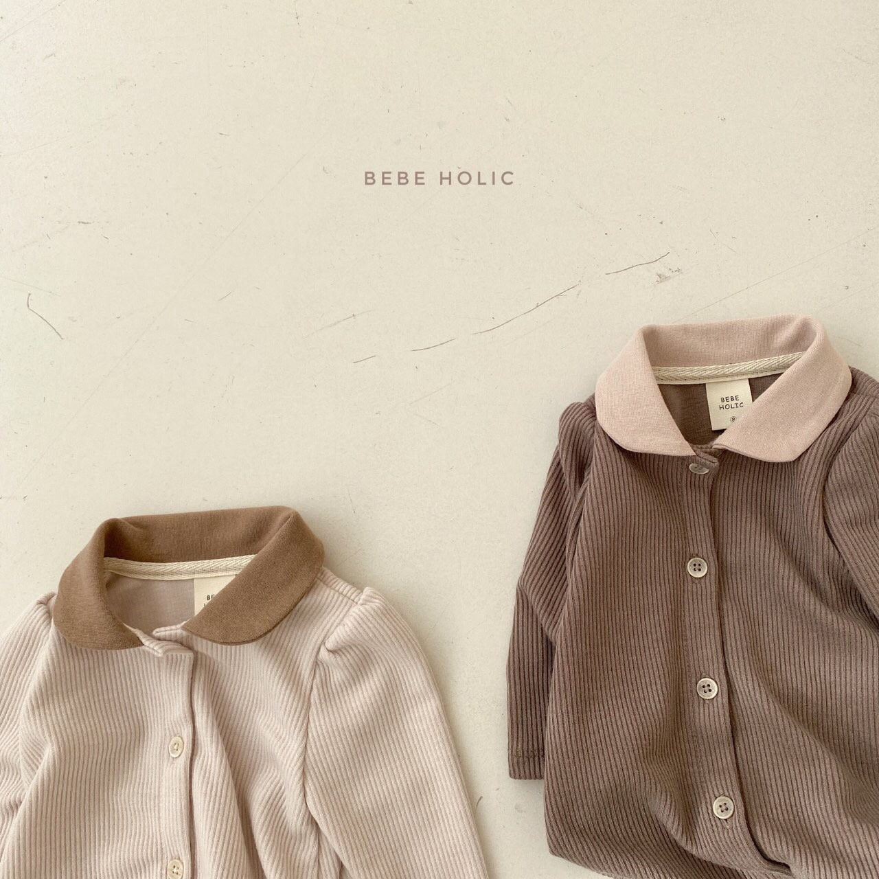 BEBE HOLIC - Korean Children Fashion - #Kfashion4kids - Round Collar Bodysuit - 8