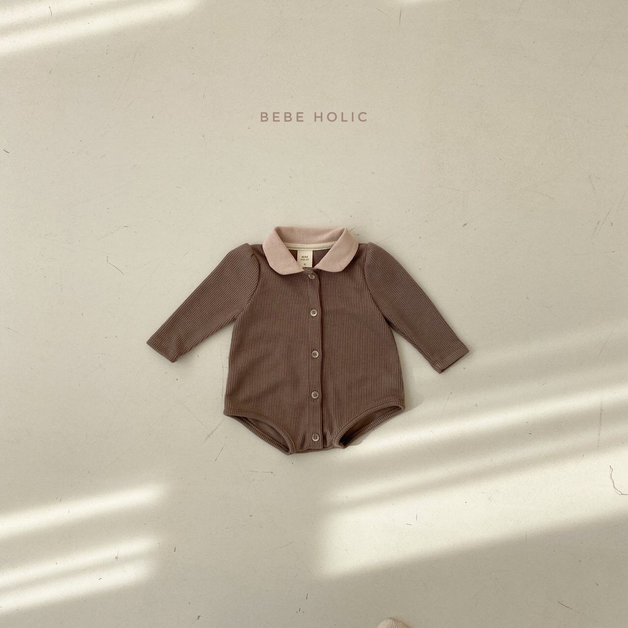 BEBE HOLIC - Korean Children Fashion - #Kfashion4kids - Round Collar Bodysuit - 9