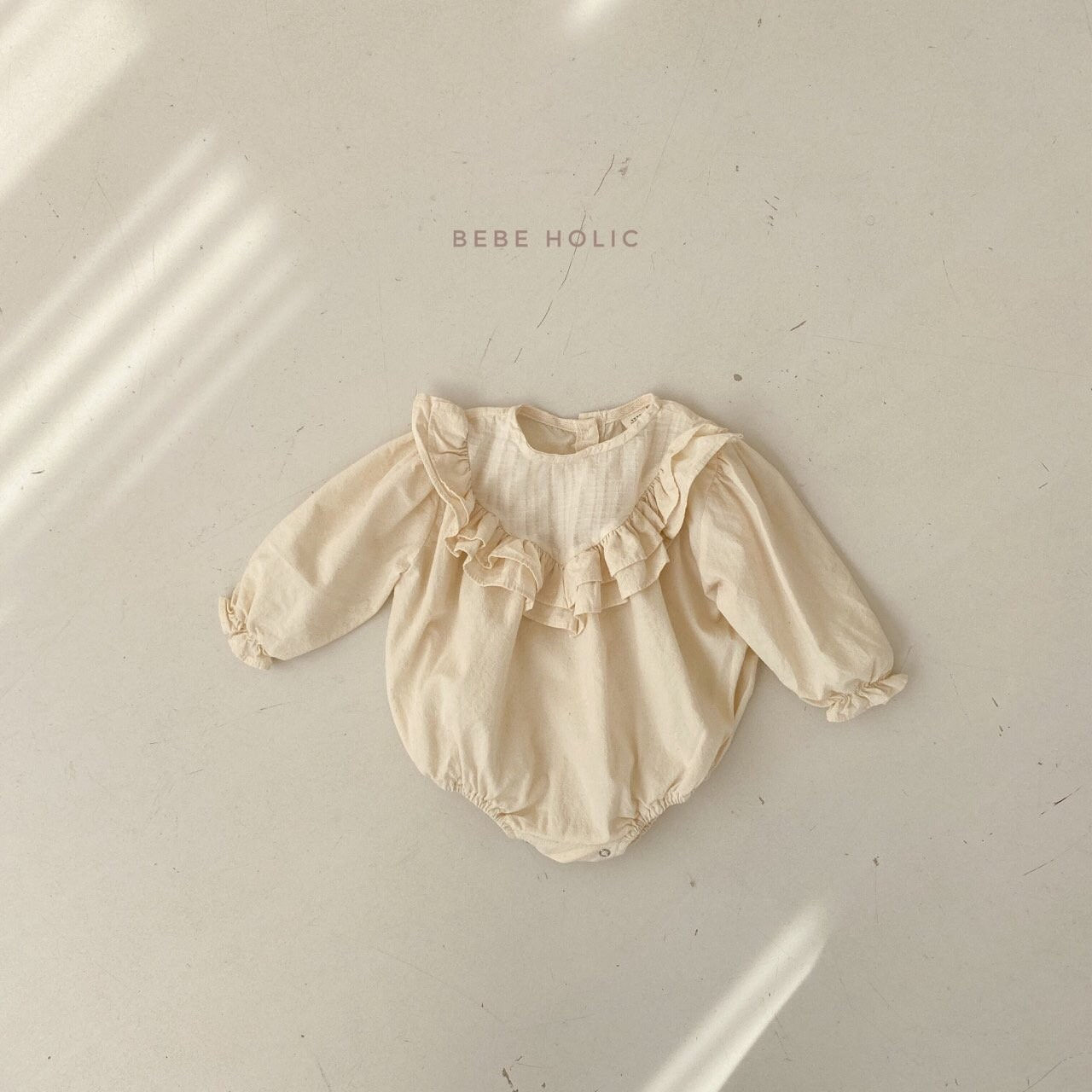 BEBE HOLIC - Korean Children Fashion - #Kfashion4kids - Double Frill Bodysuit - 10