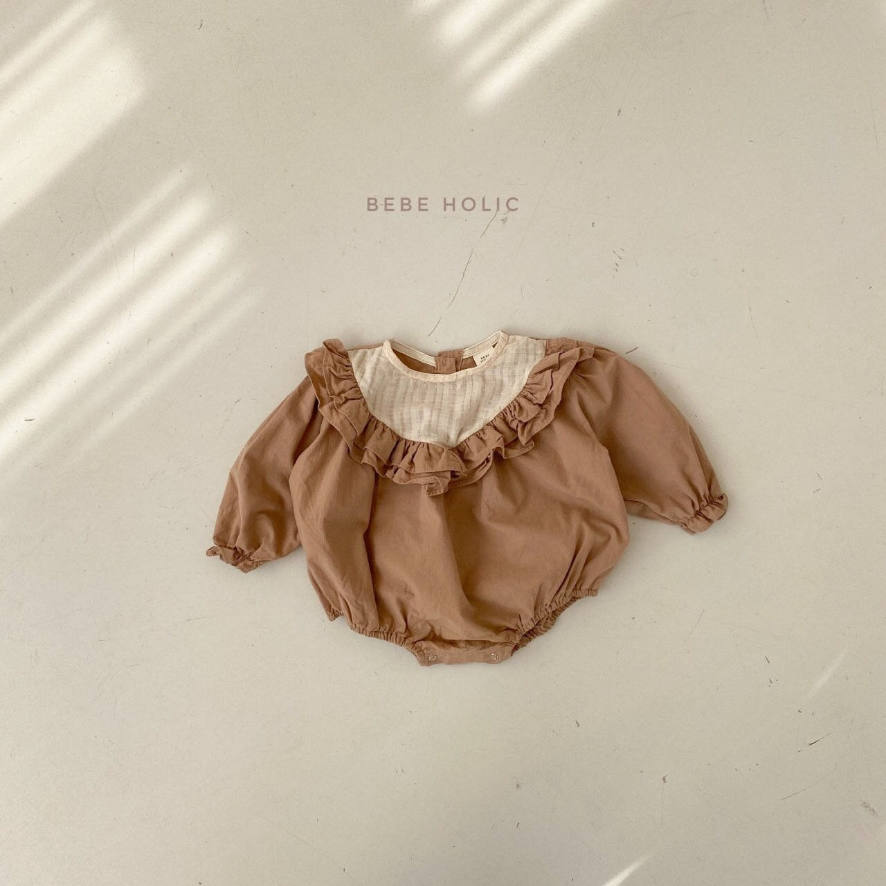 BEBE HOLIC - Korean Children Fashion - #Kfashion4kids - Double Frill Bodysuit - 9