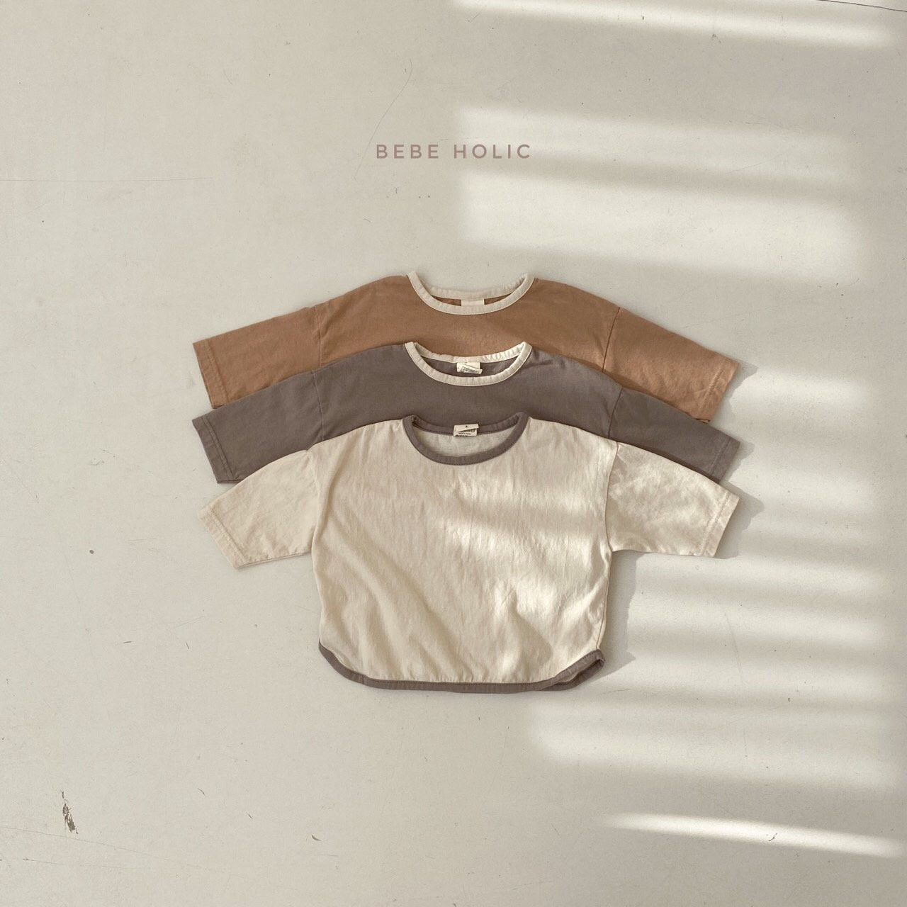 BEBE HOLIC - Korean Children Fashion - #Kfashion4kids - Crew Tee - 2