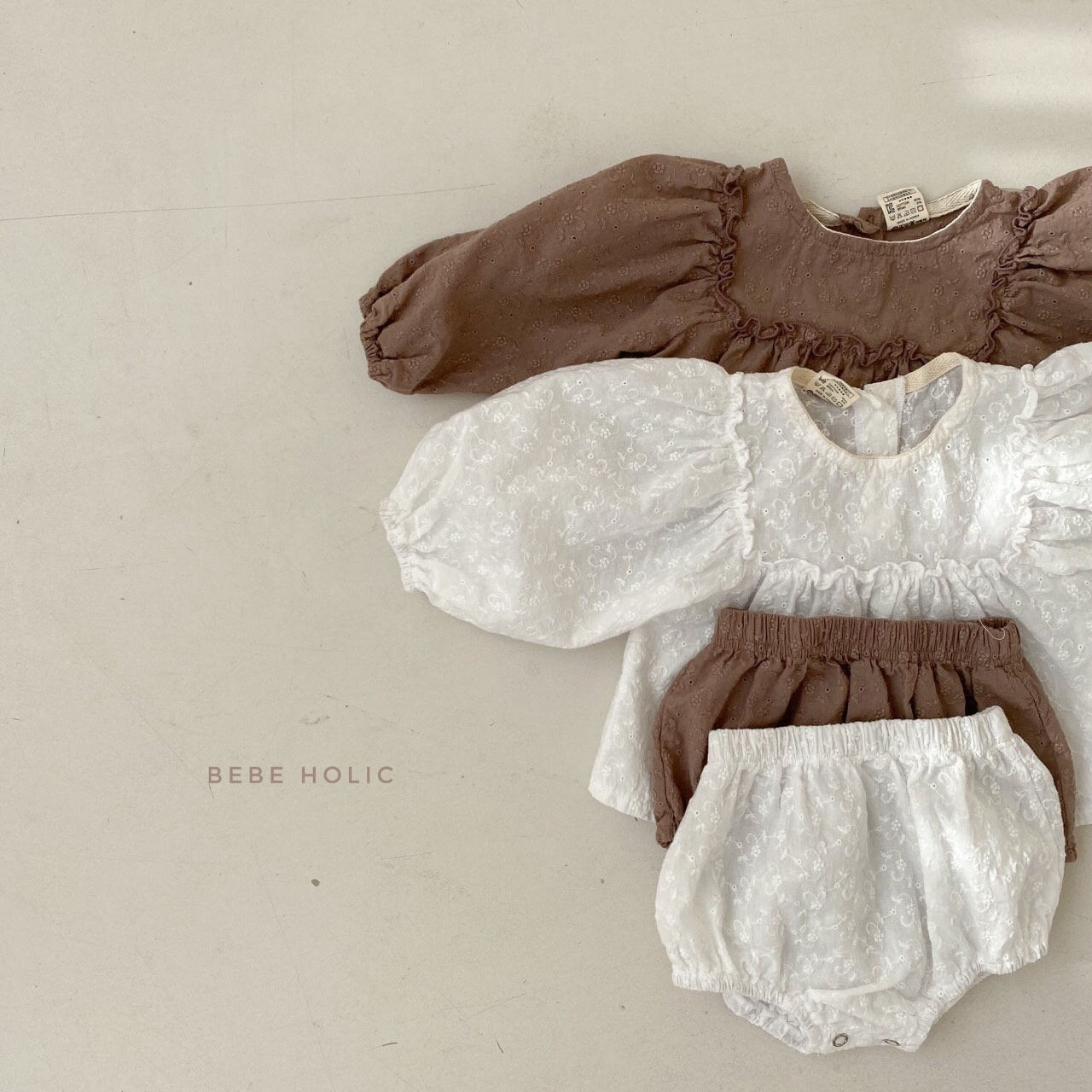 BEBE HOLIC - Korean Children Fashion - #Kfashion4kids - Becky Blouse Bloomer Set - 7