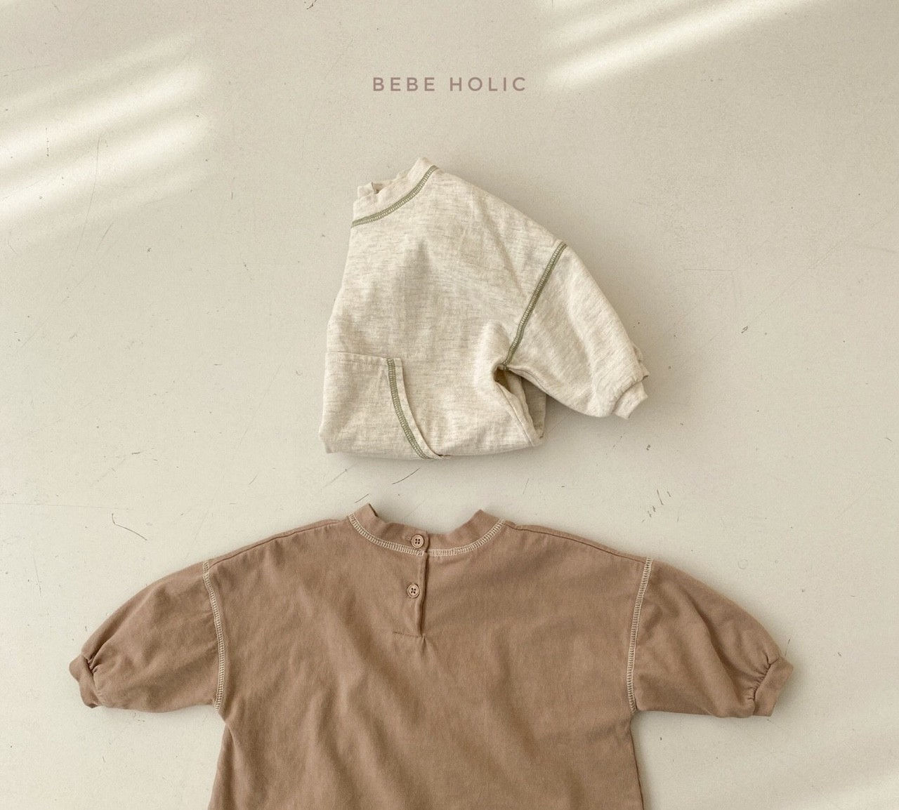 BEBE HOLIC - Korean Children Fashion - #Kfashion4kids - Kangaroo Bodysuit - 7