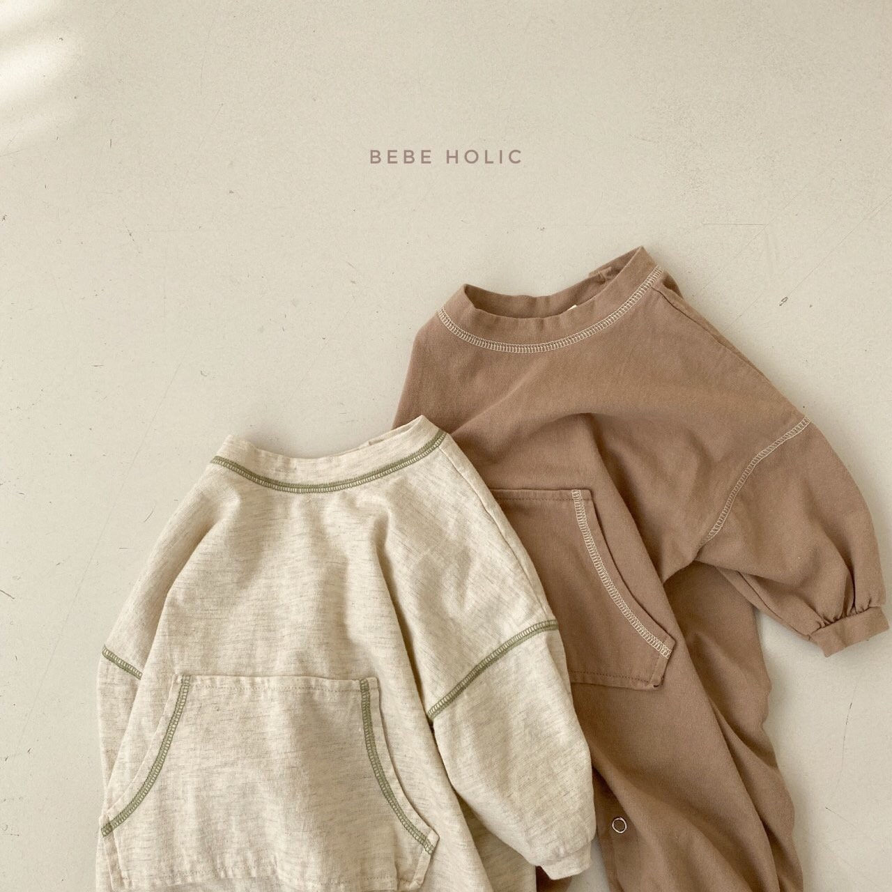 BEBE HOLIC - Korean Children Fashion - #Kfashion4kids - Kangaroo Bodysuit - 9