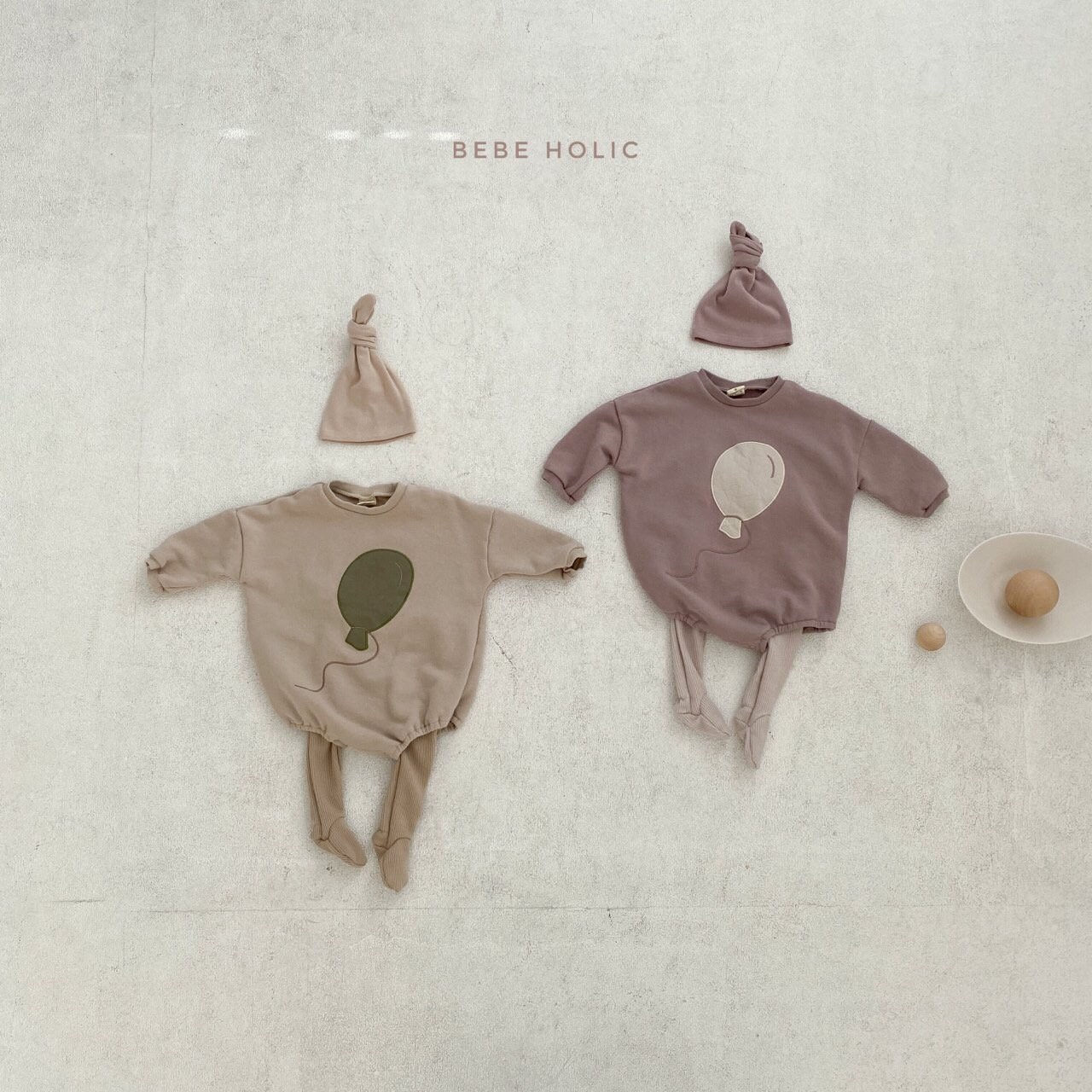 BEBE HOLIC - Korean Children Fashion - #Kfashion4kids - Balloon Bodysuit