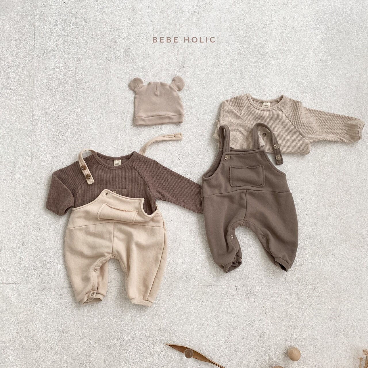 BEBE HOLIC - Korean Children Fashion - #Kfashion4kids - Juri Suspender Bodysuit